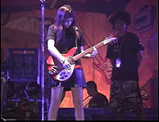 Yumi on guitar